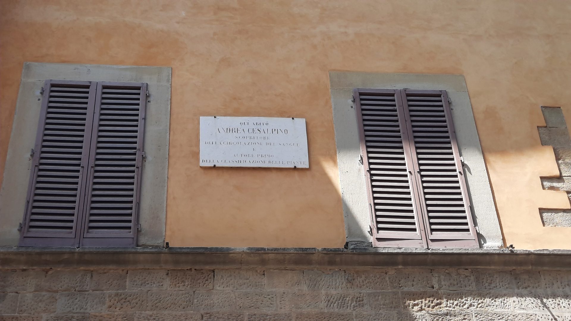 Andrea Cesalpino's home, Arezzo - 03.jpg